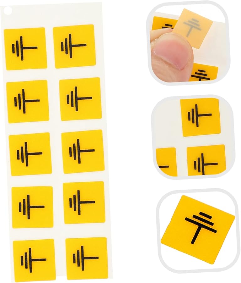 PRETYZOOM 10Pcs Electrical Panel Safety Warning Labels Grounding Connection Stickers for Machinery Factory Use - Image 4